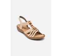 Sandales et nu-pieds Rieker 60851 pour Femme 36 Beige