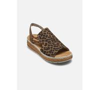 Sandales et nu-pieds Rieker 62741 pour 37 Marron