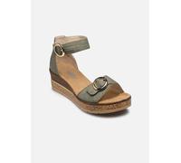 Rieker Damen Klassische Sandalen 63780, Frauen Sandalen,Sommerschuhe,Freizeitschuhe,offene Schuhe,Strandschuhe,grün (52),41 EU / 7.5 UK
