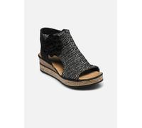 Sandales et nu-pieds Rieker 63791 pour Femme 38 Noir