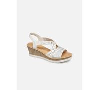 Sandales et nu-pieds Rieker Edna pour Femme 39 Blanc