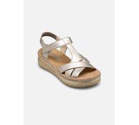 Sandales et nu-pieds Rieker V0919 pour Femme 41 Or et bronze