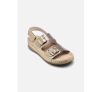 Sandales et nu-pieds Scholl ABERDEEN SANDAL COMFORT pour Femme 37 Or et bronze