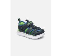 Skechers C-Flex Sandal 2.0 - Heat Blast Shoes Moyen Width en Bleu Marine/Vert-Lime, Pointure 29