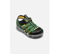 Skechers Garçon Hypno-splash, Green, 32 EU