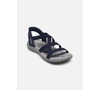 Sandales et nu-pieds Skechers SLIP-INS Reggae Slim - Stretch Flex pour Femme 36 Bleu
