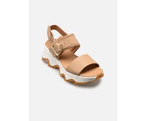 Sandales et nu-pieds Sorel KINETIC IMPACT WEDGE pour Femme 36 Beige