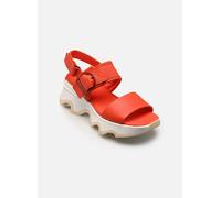 Sandales et nu-pieds Sorel KINETIC IMPACT WEDGE pour Femme 36 Orange
