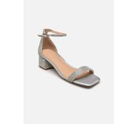 STEVE MADDEN Sandales à lanières 'Gena-R' argent, Taille 39