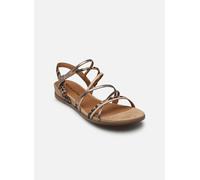 Tamaris Femme Damen 1-28103-42 Sandale Plate, Tan Comb, 37 EU