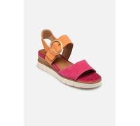 Tamaris Sandales compensées pour femme 1-28206-42 Fuxia/orange 36 EU, Fuxia Orange, 36 EU