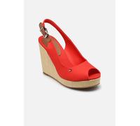 Sandales et nu-pieds Tommy Hilfiger ICONIC ELENA SLING B pour Femme 41 Rouge