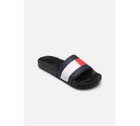 Sandales et nu-pieds Tommy Hilfiger RUBBER TH FLAG POOL pour Homme 40 Noir
