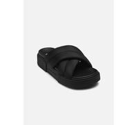Tommy Jeans Femme TJW Flatform Sandal EN0EN02775 Plates, Black (Black), 40 EU
