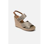 Sandales et nu-pieds Tommy Hilfiger TOMMY WEBBING HIGH WEDGE SANDAL pour Femme 40 Vert
