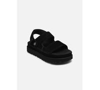 UGG Sandales compensées Goldenstar Glide Daim Noir Femme Taille 41