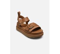 Sandales et nu-pieds UGG W Goldenstar Villa pour Femme 39 Marron