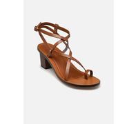 Sandales et nu-pieds Vanessa Bruno Sandale 55MM à Lanières en Cuir pour Femme 40 Marron