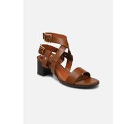 Sandales et nu-pieds Vanessa Wu SD2551 pour Femme 38 Marron