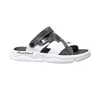 Sandales et pantoufles d'été pour homme 2023 avec semelle souple - Chaussures de plage décontractées - Taille 46, gris, 38.5 EU XX-Étroit