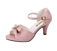 Sandales éTé Femme Talons Chaussure De SoiréE Pas Cher Vintage Sexy Respirant Mode Casual Noeud Poisson Bouche Style 2019