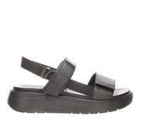 Ara Sandales Femme Lucca Cuir Boucle de serrage Talon plat 5 cm Noir 37 EU