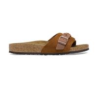 Sandales femme Birkenstock Oita Braided Suede Leather Marron 39