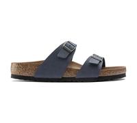 Sandales femme Birkenstock Sydney Vegan Birko-Flor Nubuck Bleu 43