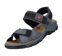 Sandales femme bleu - RIEKER - Modèle - Violet - 0,85 - Textile - Basse 39