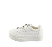 Buffalo Sandales femme Paired Ice Coton biologique Blanc Taille 40
