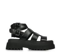 Sandales femme Buffalo Pluto Gld - Vegan Nappa - black 40