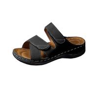 Sandales Femme Chaussures Compensées Été Confort Slingback Bout Ouvert Vintage Confortable Sandale a Talon Heels Plates Respirantes Sandalette De Piscine Ete