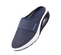 Sandales Femme Compensées été Mesh Mailles Chaussures de Fitness Baskets Mode Compensées Mary Janes pour Femme Espadrilles Chaussures de Sport Eté Respirant Mules