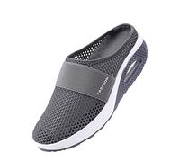 Sandales Femme Compensées été Mesh Mailles Chaussures de Fitness Baskets Mode Compensées Mary Janes pour Femme Espadrilles Chaussures de Sport Eté Respirant Mules