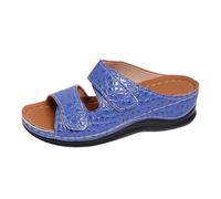 Sandales Femme Compensées Été, Sandales Femme Été Compensées Nu Pieds Plateforme Confortable Sandalettes Ete Confort Tendances Sandalette Respirantes Femmes Chic Chaussure Chaussures D'extérieur