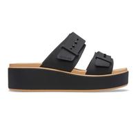 Sandales femme Crocs Brooklyn Buckle Matte Wrap LW Noir 37/38