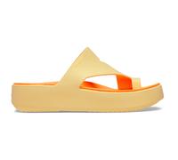 Crocs Getaway Platform Toe Loop Flip Flops Jaune,Orange EU 37-38 Femme