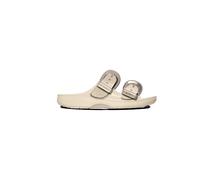Crocs Sandales Saturday Enamel Buckle Femme - Beige 37-38
