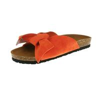 Sandales Femme De Marche Confortable Ouvert Chaussures Sandales femmes à plat polyvalentes pour plage et - Confort léger et style tendance sans compromis (Orange, 37)