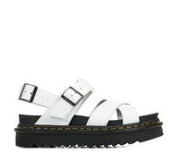 Dr. Martens – Sandales Voss II – Cuir Hydro résistant, Semelle Ziggy super légère – Blanc 40 Femme