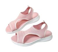 Sandales Femme Été Compensées Nu-Pied Confortable Plateforme Chaussures De Plage Anti-Dérapant Respirantes Chaussons Bout Ouvert Bohême Pantoufles Femmes Pas Cher Compensé Premium