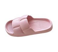 Sandales Femme Été Confortable Chaussures Chaussons Décontractés Mode Femme Claquettes Plage Sandales Plates Idéales pour Journées D'été