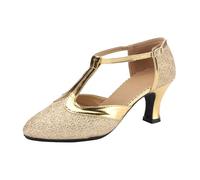 Sandales Femme Été Confortable Chaussures De Danse Latine Mariage Chaussure Talon Ete Pedille Moderne Jazz Modern À Talons Plates Pour Femmes Chausson a Sandale Années 20 Salon Demi Pointe Classique
