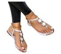 Sandales Femme Été Confortable Chaussures Sandales Décontractées Femmes Été Sandales Romaines À Boucle Parfaites Pour La Plage Et Les Vacances