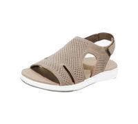 Sandales Femme été Confortable Cuir Chaussures Orthopédique Femme Confort Chic Ete Respirantes Sandale Fille De Randonnée De Marche Compensées Chic élégante Vacances