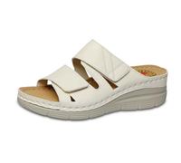 Sandales Femme éTé Confortable Sandales décontractées pour femmes à talon compensé pour usage quotidien balades en bord de mer et activités extérieures confortables (White, 40)