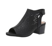 Sandales Femme Été Confortable Sandales Orthopédiques à Semelles Compensées pour Femmes, Mules Chaussures à Bouche de Poisson Chaussure Talon Femmes Mode Chaussures Plage & Piscine Chaussures