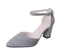 Sandales Femme été Confortable Talon Cuir Chaussons Femme d'été Légères Antidérapantes Sandales Compensées Orthopédiques et nu-pieds avec Bande Croisée pour Piscine Plage Pas Cher