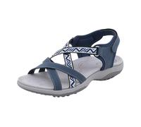 Sandales Femme Été Sandales Compensées Femme Avec Bande Croisée Pantoufles D'été Anatomiques Confortables Fabriqué En Italie Orthopédiques Pour Hallux Valgus Mule Été