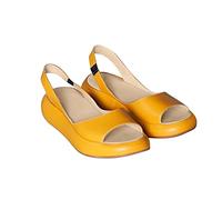 Sandales Femme Été Sandales Compensées Femmes Sandale Confortable Orthopédique Confortables Chaussures Plateforme Chaussures Antidérapantes Respirantes Bohême Bout Ouvert Sandale Idéal Cadeau